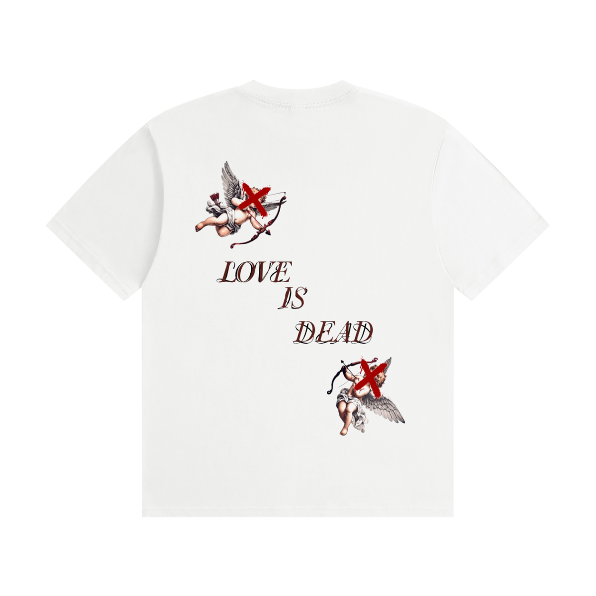 “Love is Dead” Cupid Pure Cotten Tee